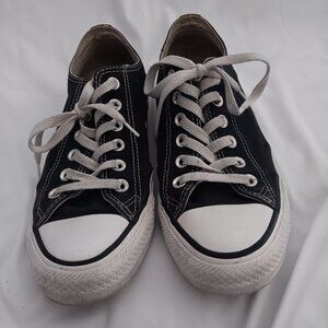 Converse Chuck Taylor ALL STAR OX Sneaker Shoes M9166 - Men's 6/Wmn's 8 BLACK
